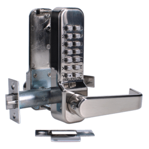 CODELOCKS CL415 Digital Lock With Tubular Latch - CL415 SS
