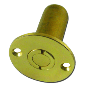 FRANK ALLART 600 Series Sprung Loaded Dust Excluding Floor Socket - 0620 PB - Wide