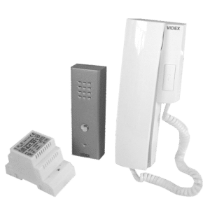 VIDEX SLK Audio 1 Way Intercom Kit Slim Surface - 6H