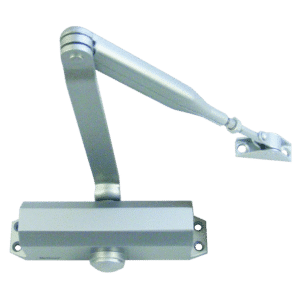 BRITON 121CE Size 3 Overhead Door Closer - Silver (SES)