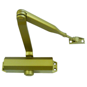 BRITON 121CE Size 3 Overhead Door Closer - Gold (GE)