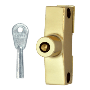ERA 801 & 802 Automatic Window Snap Lock - PB Std Key 1 Lock + 1 Key Visi