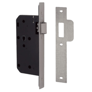 UNION J2C23 DIN Standard Mortice Latch - 83mm SS KD Square Boxed