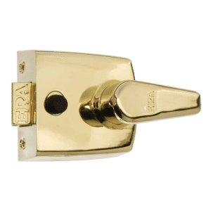 ERA 1630 Non-Deadlocking Nightlatch - 60mm PB Case - PB Cyl Boxed