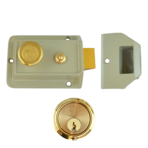 UNION 1022 Non-Deadlocking Nightlatch - 60mm CG Case - PL Cyl Boxed