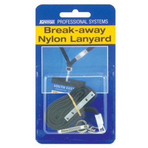 KEVRON ID1018 Breakaway Nylon Lanyard - Assorted Colours