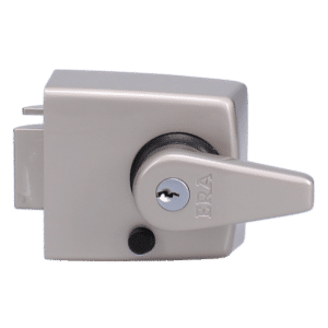 ERA 183 & 193 Deadlocking Nightlatch - 60mm SN With Satin Silver Cylinder Boxed