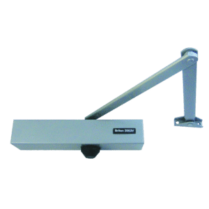 BRITON 2003V Size 2-4 Overhead Door Closer - Silver (SES)