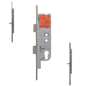 FERCO Tripact Lever Operated Latch & Deadbolt 20mm Faceplate - 2 Small Hook - 40/70