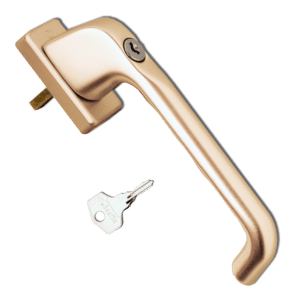 HOPPE UPVC Tilt & Slide Patio Furniture - Internal - Gold - Single