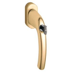 HOPPE UPVC Espag Handle Inline - Tilt & Turn - Gold