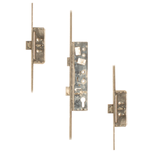 LOCKMASTER Lever Operated Latch & Deadbolt Twin Spindle - 2 Dead Bolt - 45/92-62