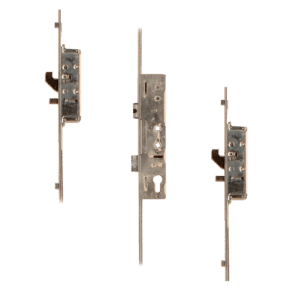 LOCKMASTER Lever Operated Latch & Deadbolt Twin Spindle - 2 Hook 2 Anti-Lift 4 Roller - 35/92-62