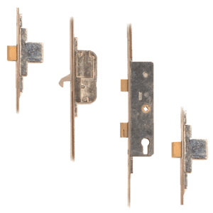 FULLEX SL16 Lever Operated Latch & Deadbolt Split Spindle - 2 Dead Bolt 1 Hook - 35/68 - 16mm Faceplate