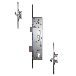 ERA Lever Operated Latch & Deadbolt Split Spindle- 2 Hook - 45/92