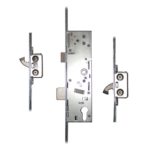 ERA Lever Operated Latch & Deadbolt Split Spindle 20mm - 2 Hook - 45/92 - Radius