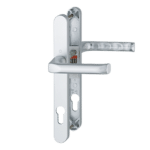 HOPPE London UPVC Lever Door Furniture 113/3623N - 92mm Centres Silver Boxed