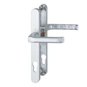 HOPPE London UPVC Lever Door Furniture 113/3623N - 92mm Centres Silver Boxed