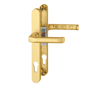 HOPPE London UPVC Lever Door Furniture 113/3623N - 92mm Centres Gold Boxed