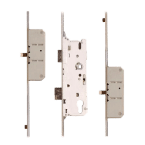 FUHR Lever Operated Latch & Deadbolt - 2 Round Bolt 2 Roller - 35/92