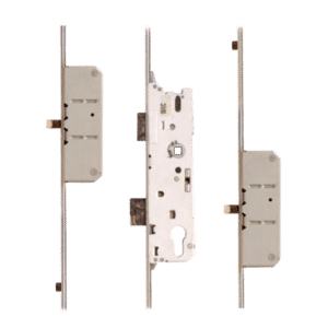 FUHR Lever Operated Latch & Deadbolt - 2 Round Bolt 2 Roller - 30/92