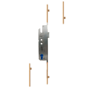 KFV Key Operated Latch & Deadbolt - 4 Roller - 35/92 - 16mm Faceplate
