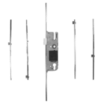 GU Lever Operated Latch & Deadbolt - 4 Roller - 45/92