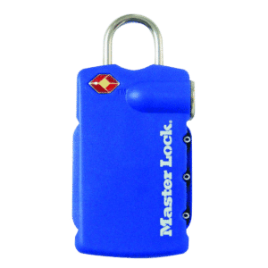 MASTER LOCK 4685 Combination Luggage Padlock - With Luggage Label - KD Visi
