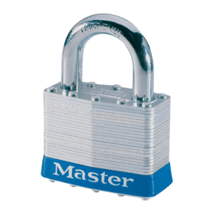 MASTER LOCK Open Shackle Unassembled Laminated Padlock - 3UP Standard Shackle