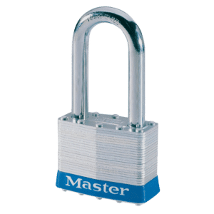 MASTER LOCK Open Shackle Unassembled Laminated Padlock - 3LFUP Long Shackle