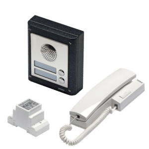 VIDEX 4K Series Surface Mounted Audio Kit c/w 3011 Handset - 2 Way