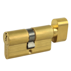 CISA C2000 Euro Key & Turn Cylinder - 60mm 30/T30 (25/10/T25) KD PB