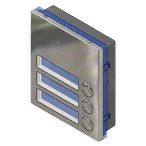 VIDEX 4K Series Extension Panel - 3 Button