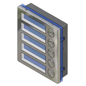 VIDEX 4K Series Extension Panel - 5 Button