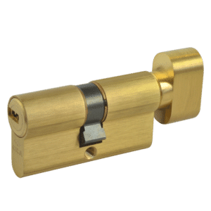 CISA Astral Euro Key & Turn Cylinder - 60mm 30/T30 (25/10/T25) KD PB