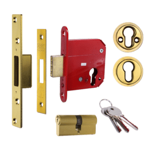 ERA 263 & 363 Fortress BS Euro Deadlock With Cylinder - 76mm PB KD Boxed