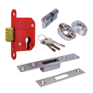 ERA 263 & 363 Fortress BS Euro Deadlock With Cylinder - 76mm SC KD Boxed