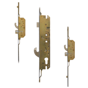 MILLENCO Lever Operated Latch & Hookbolt Twin Spindle - 2 Roller 2 Hook 2 Dead - 35/117-85