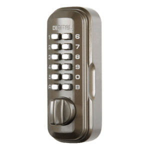 LOCKEY Digital Lock Key Safe - Brown Visi