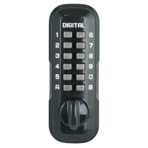 LOCKEY Digital Lock Key Safe - Dull Green Visi