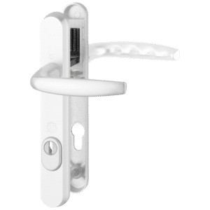 HOPPE Atlanta TS007 (2 Star) Door Furniture PAS24 92mm Centres 122mm Screw Centres - White (Suits 70mm Thick Door)