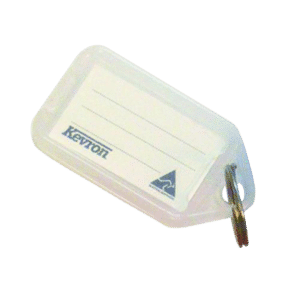 KEVRON ID5-50 Single Colour Click Tag - Clear