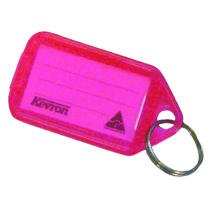 KEVRON ID5-50 Single Colour Click Tag - Rhubarb