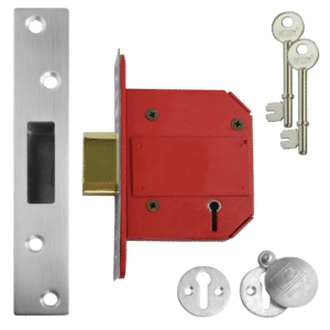 UNION J2100S StrongBOLT BS 5 Lever Deadlock - 75mm SC KD Boxed