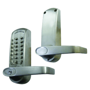 CODELOCKS CL620 Digital Lock With Mortice Lock & Cylinder - CL620 Without Passage Set