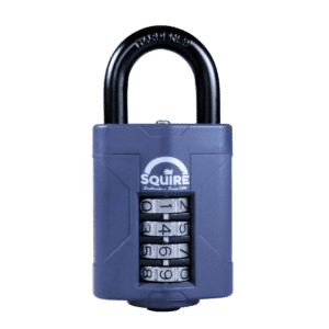 SQUIRE CP50 Series 50mm Steel Shackle Combination Padlock - CP50 Open Shackle Visi