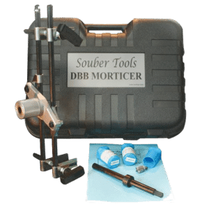 SOUBER TOOLS JIG1 New Style Morticer c/w 3 Cutters - JIG1
