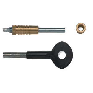 YALE 119 Sash Window Bolt - PB Card of 6