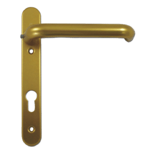 HOPPE Paris UPVC Long Lever Door Furniture 137/3337 - 92mm Centres Gold