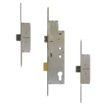 FULLEX Crimebeater 20mm Lever Operated Latch & Deadbolt Twin Spindle - 2 Dead Bolt - 45/92-62 - 20mm Radius Faceplate